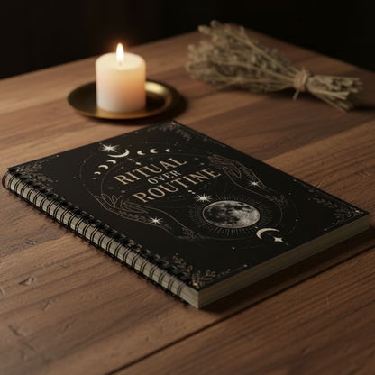 Ritual Over Routine Notebook