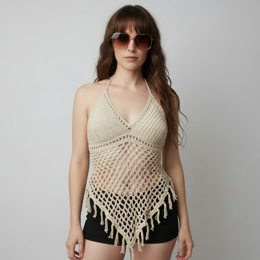Siren (Ecru) Size M/L ~ READY TO SHIP ~