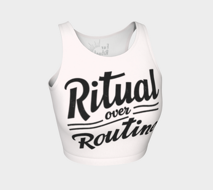 Ritual Over Routine Athletic Crop Top