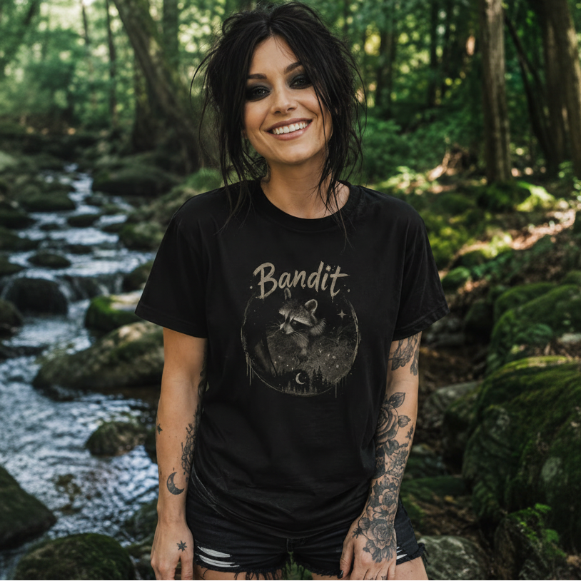 Bandit the Raccoon Unisex T-Shirt