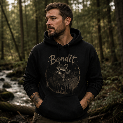 Bandit the Raccoon Classic Pullover Hoodie