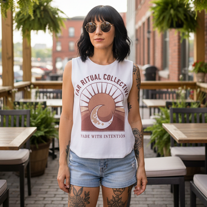 Far Ritual Collective Loose Tank Top